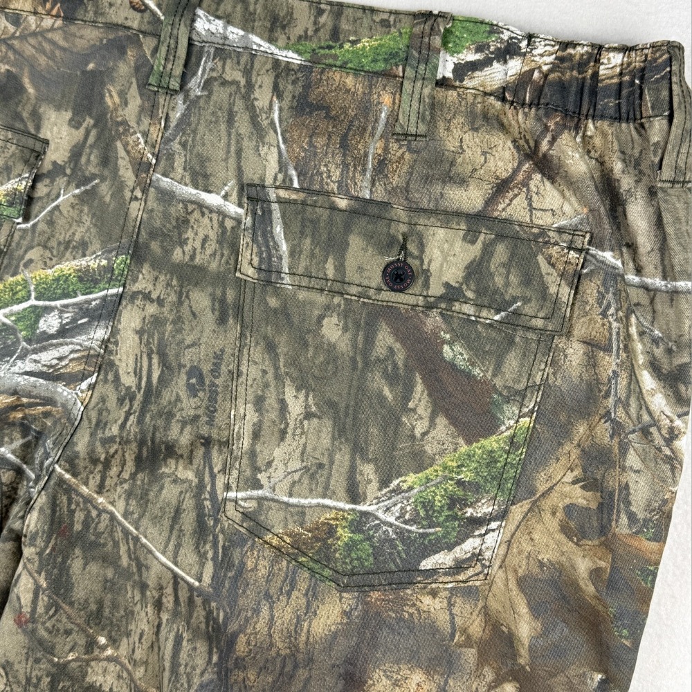MOSSY OAK Cargo Pants Mens XXL Camo Country DNA Hunting Outdoor NWT - Picture 7 of 15